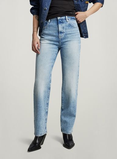 Viktoria High Straight Jeans